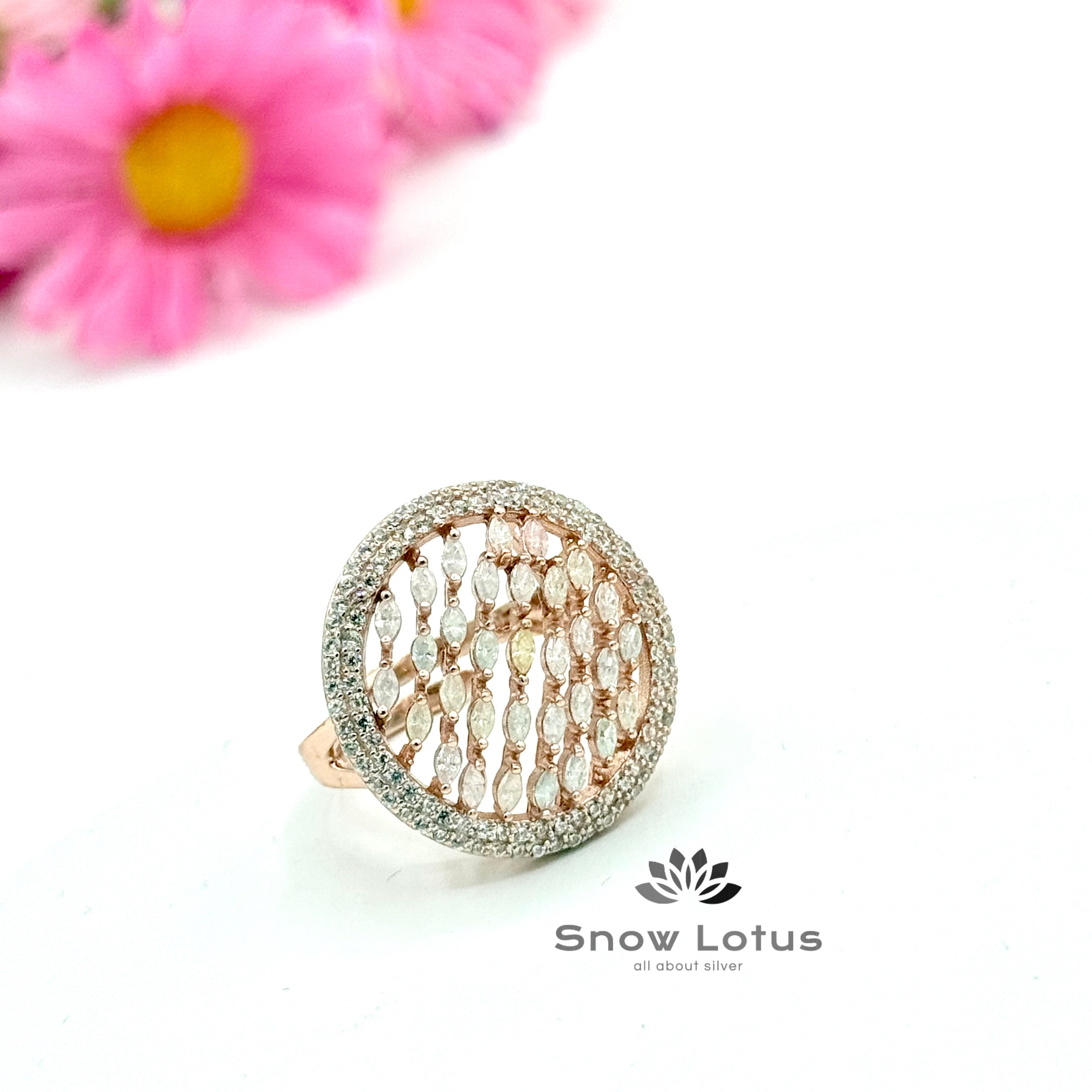 Chic Rosegold Finger Ring