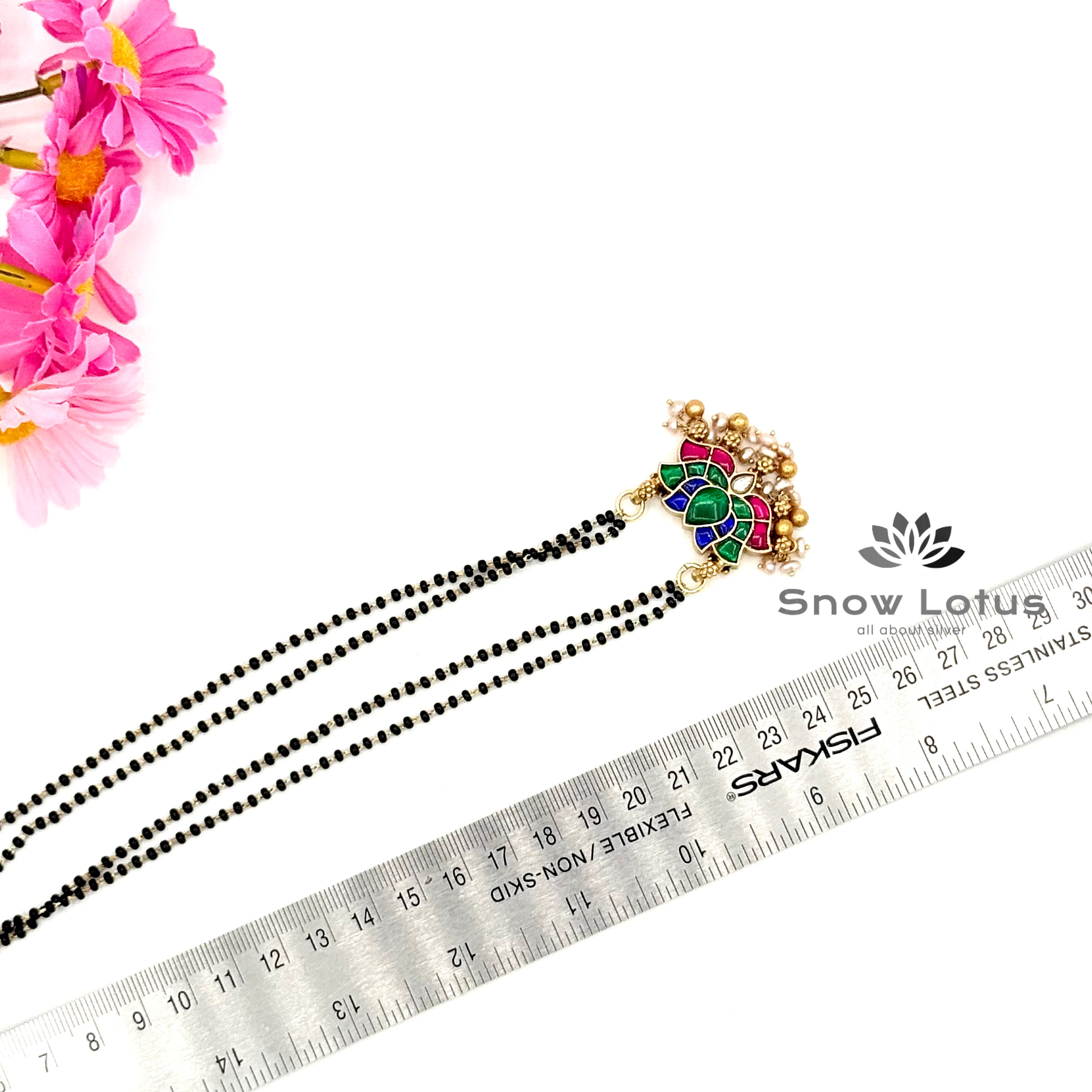 Multicolored Kundan Mangalsutra