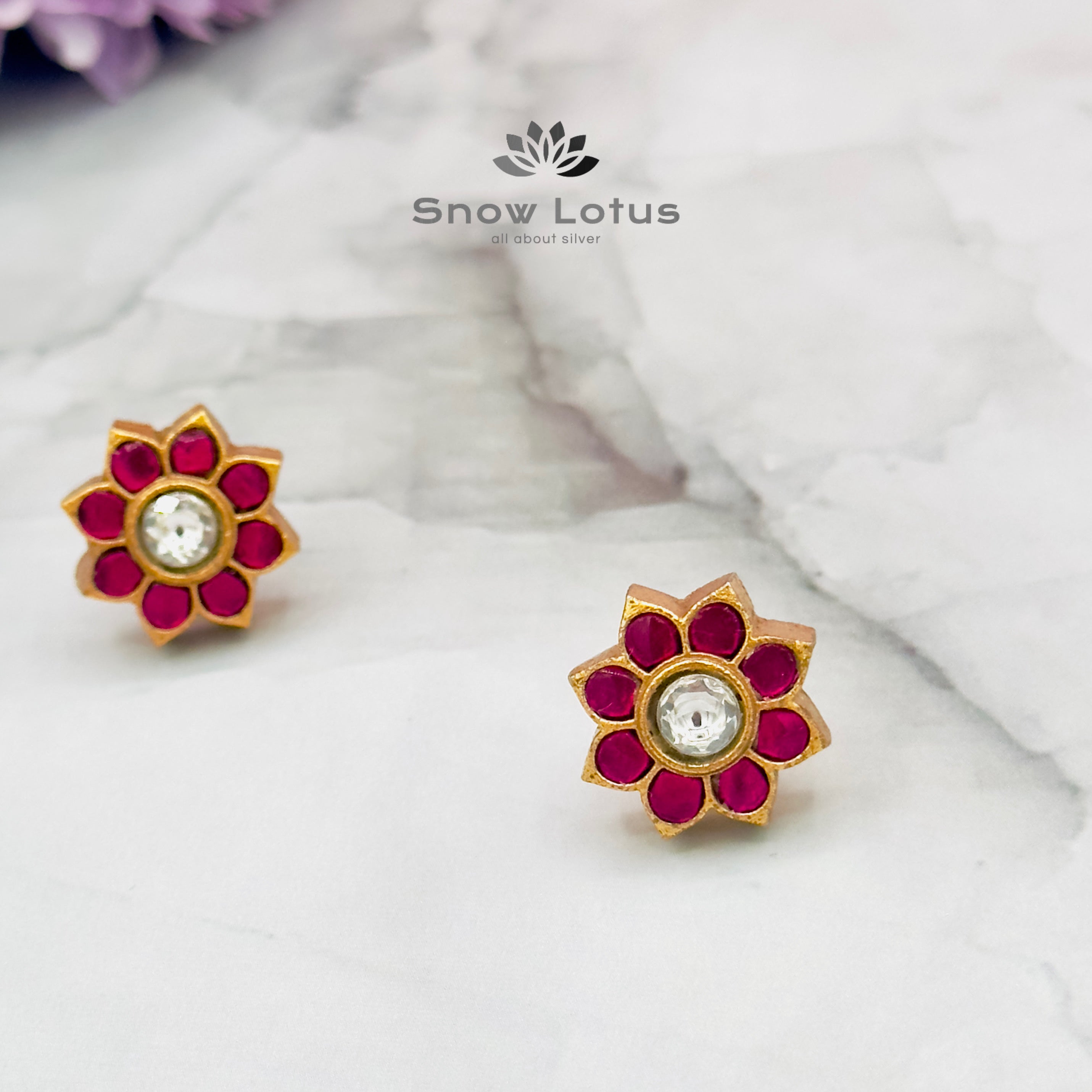 Cutesy Floral Studs