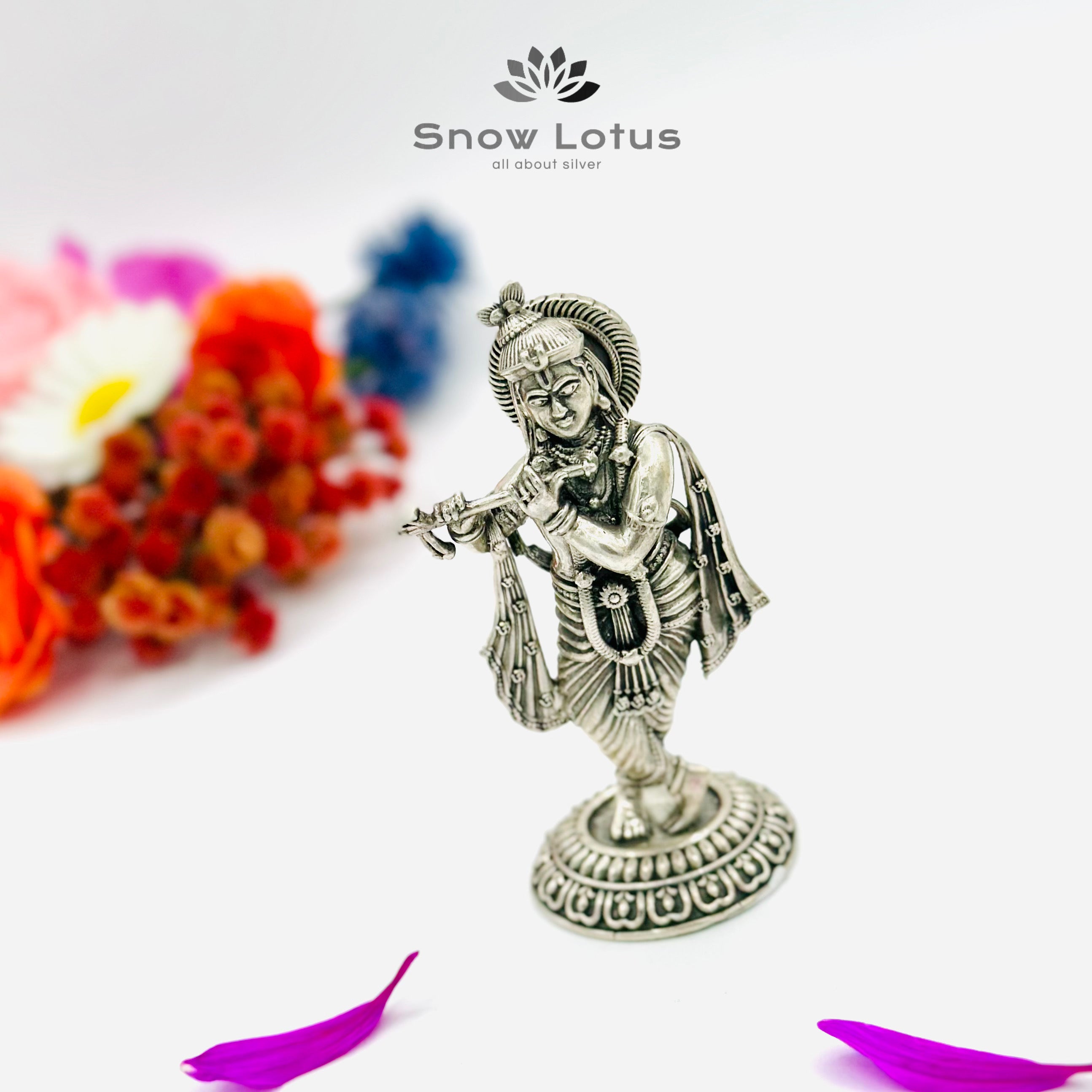 Antique Gopala Krishna 3D