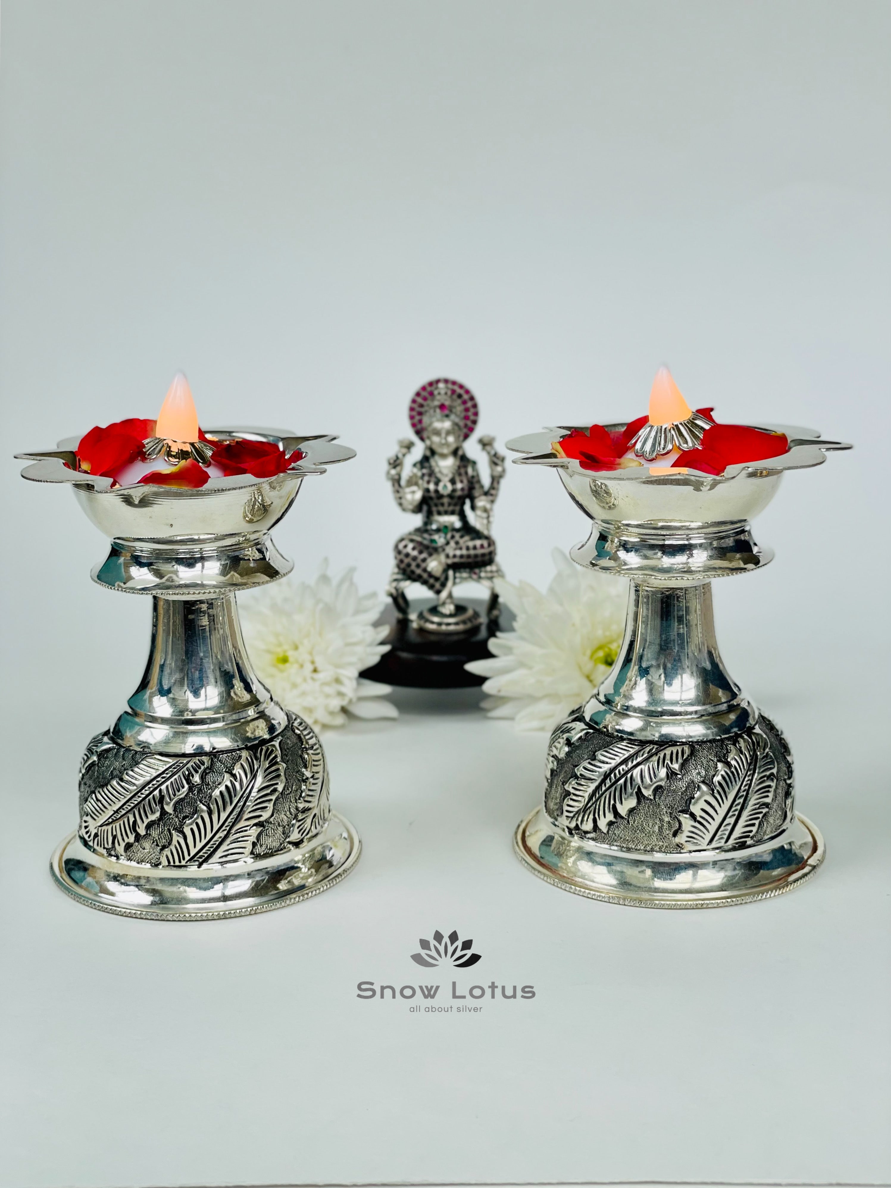 Antique 5 Wick Diya (M)