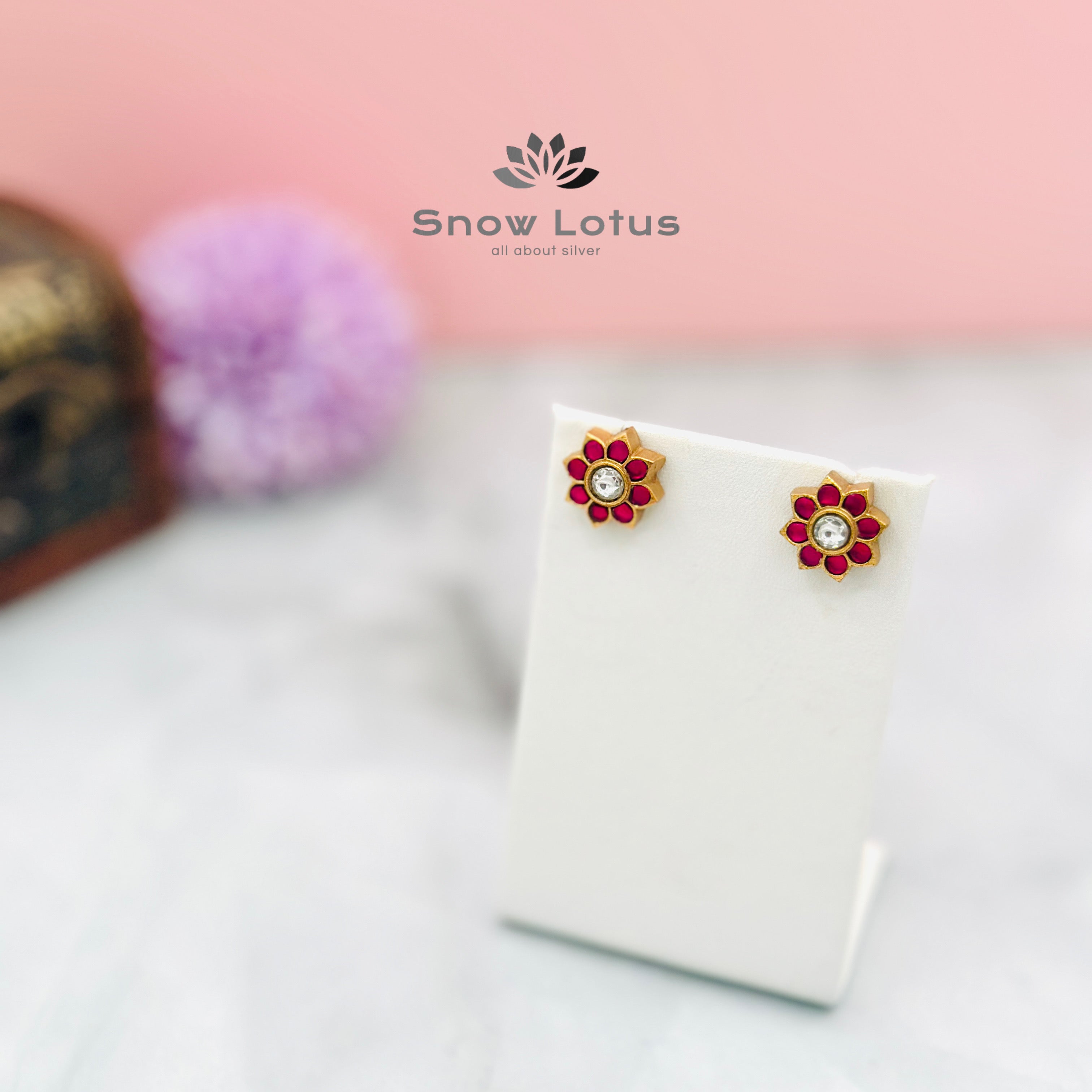 Cutesy Floral Studs