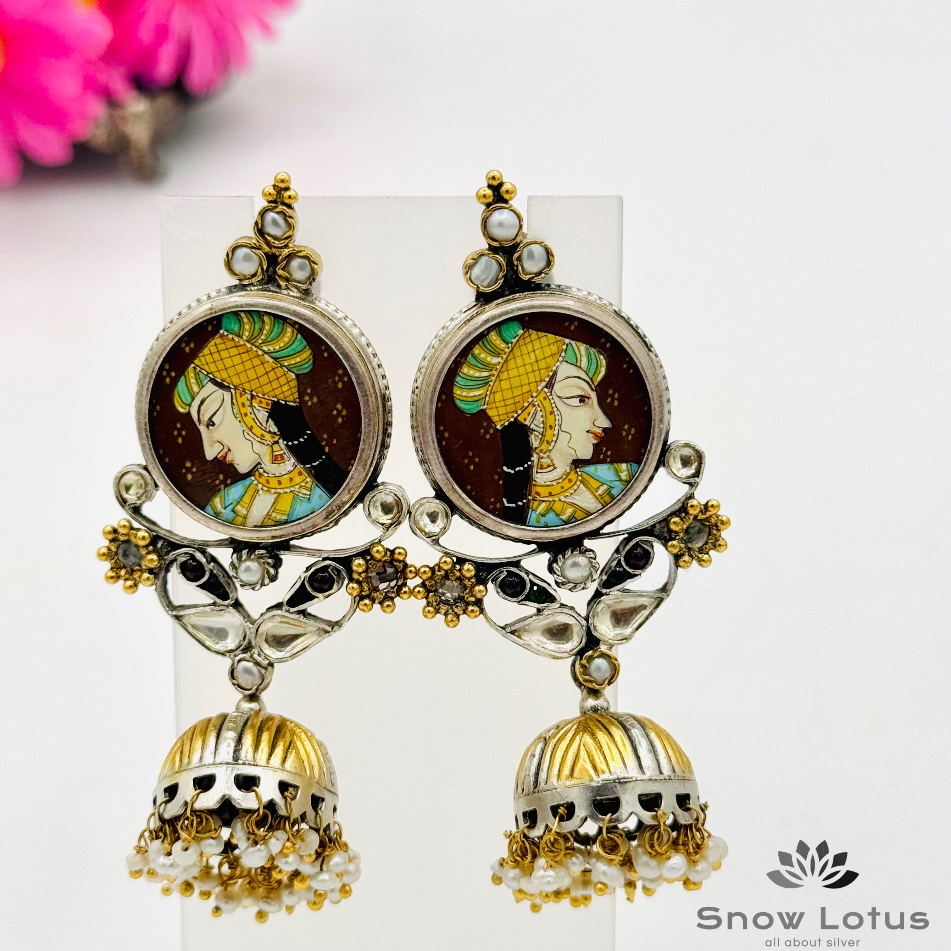 Princess Dual Tone Jhumka