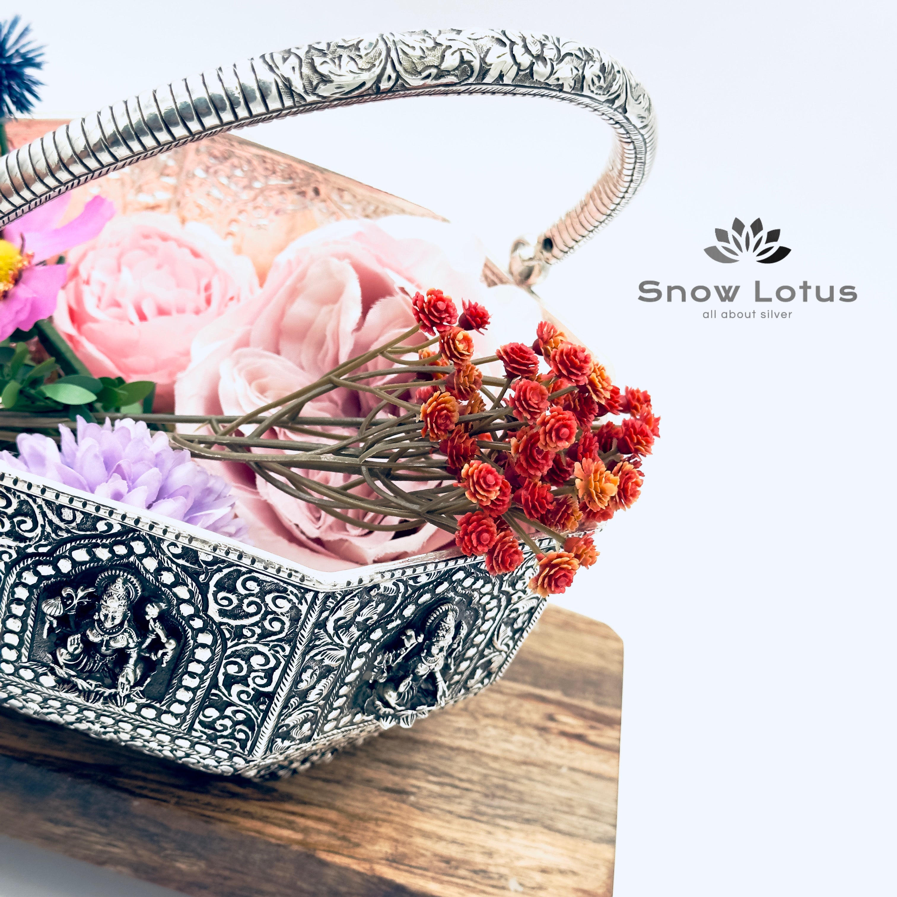 Ashta Lakshmi Flower Basket