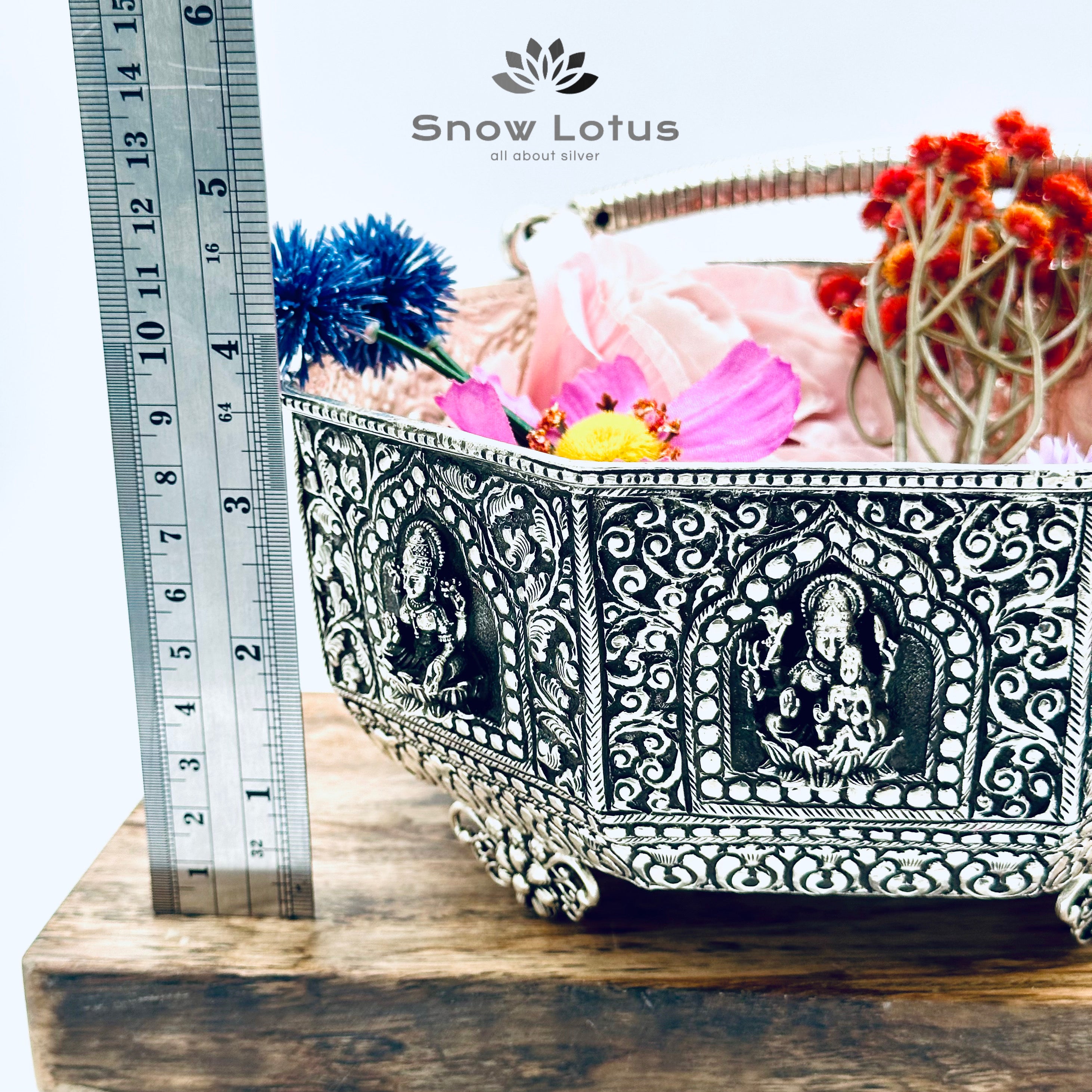 Ashta Lakshmi Flower Basket