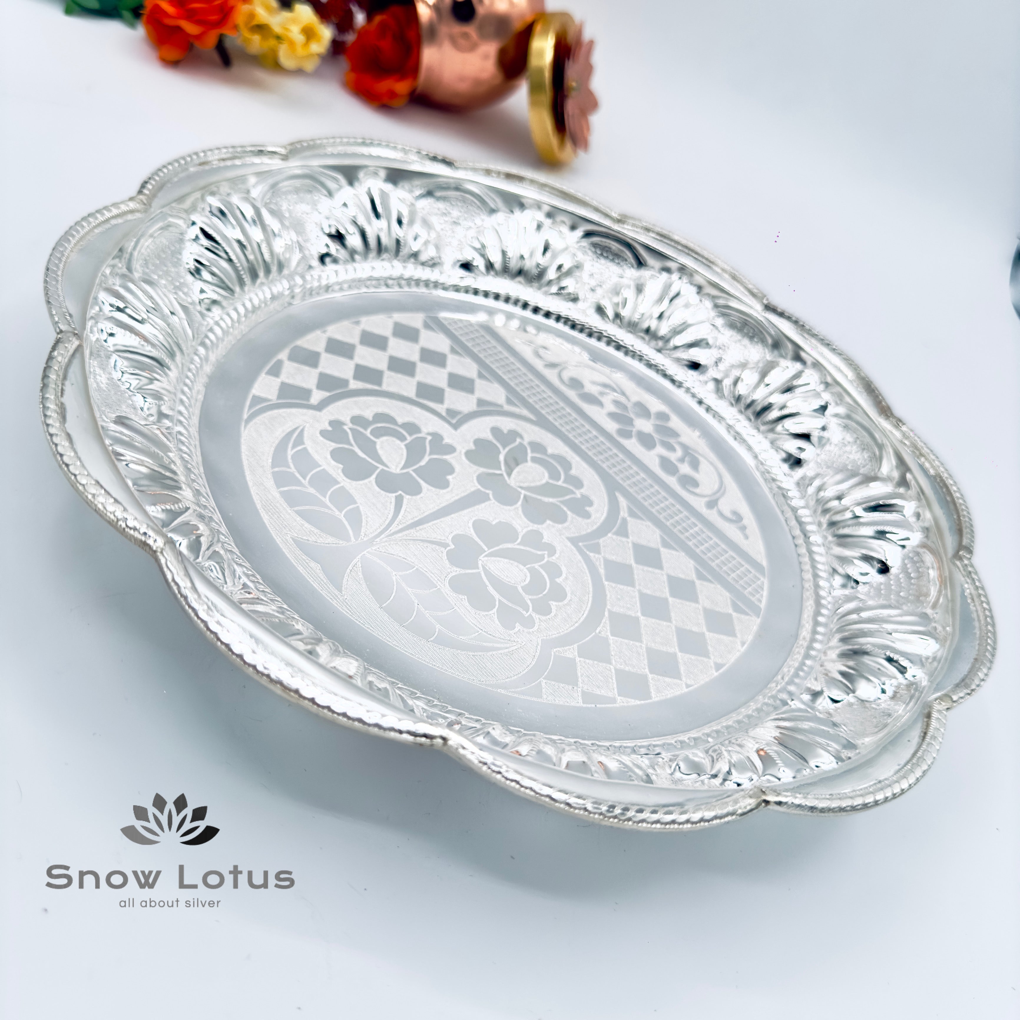 Pooja Plates (Nakshi)