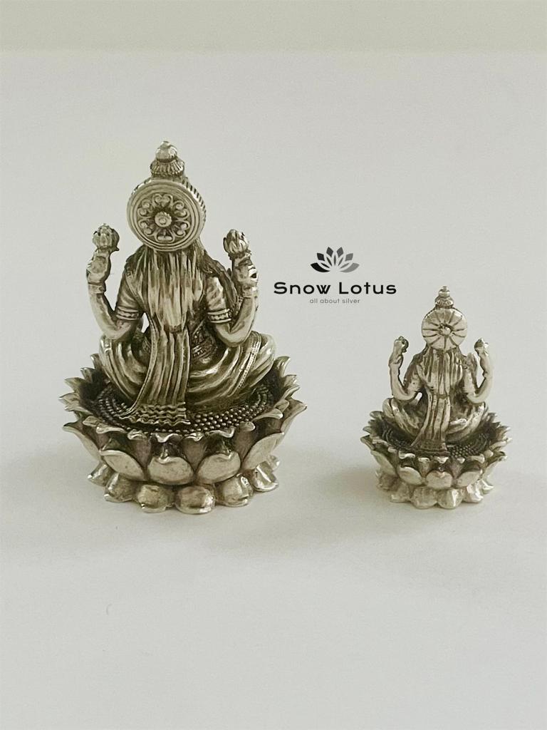 Antique Lotus Lakshmi 3D (S)