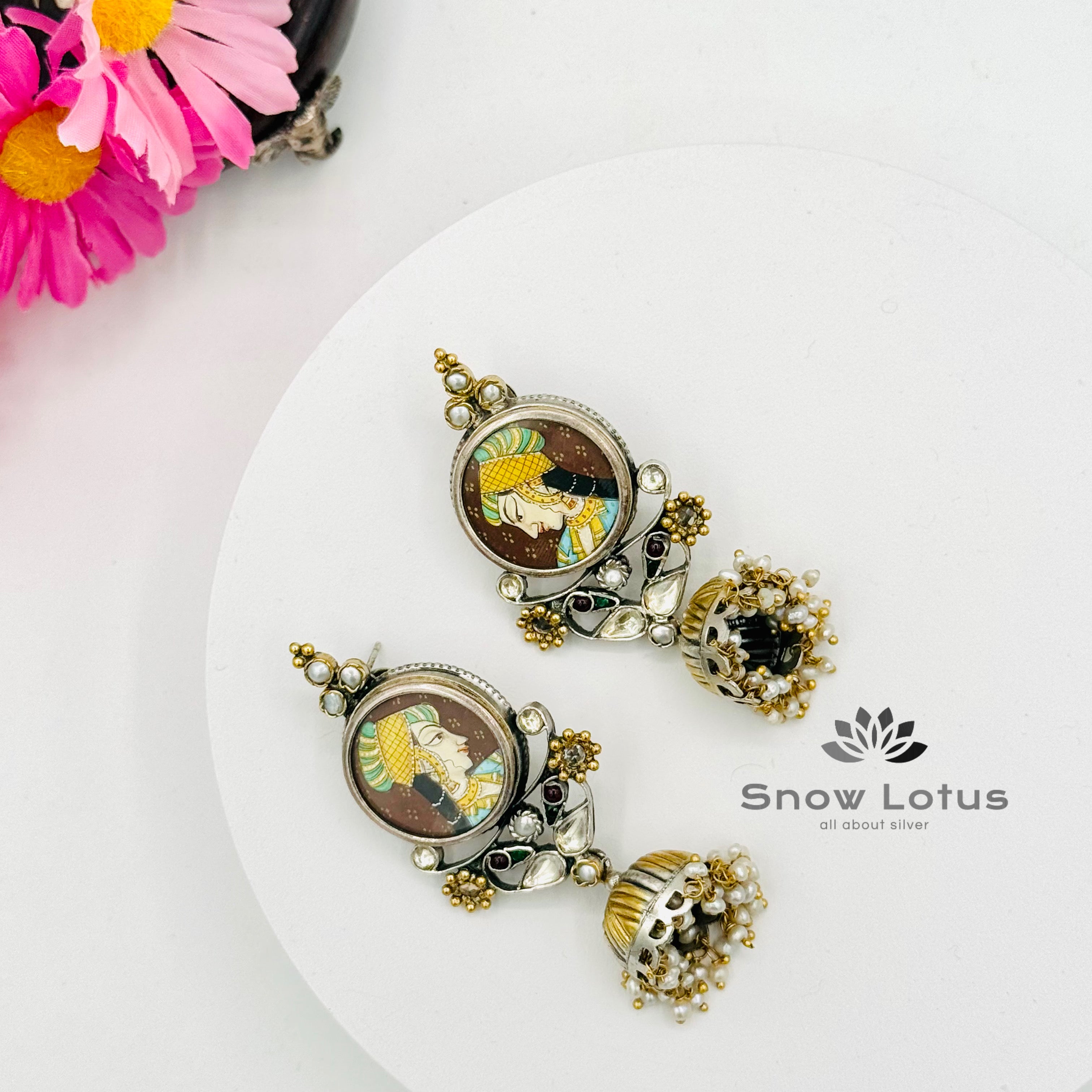 Princess Dual Tone Jhumka