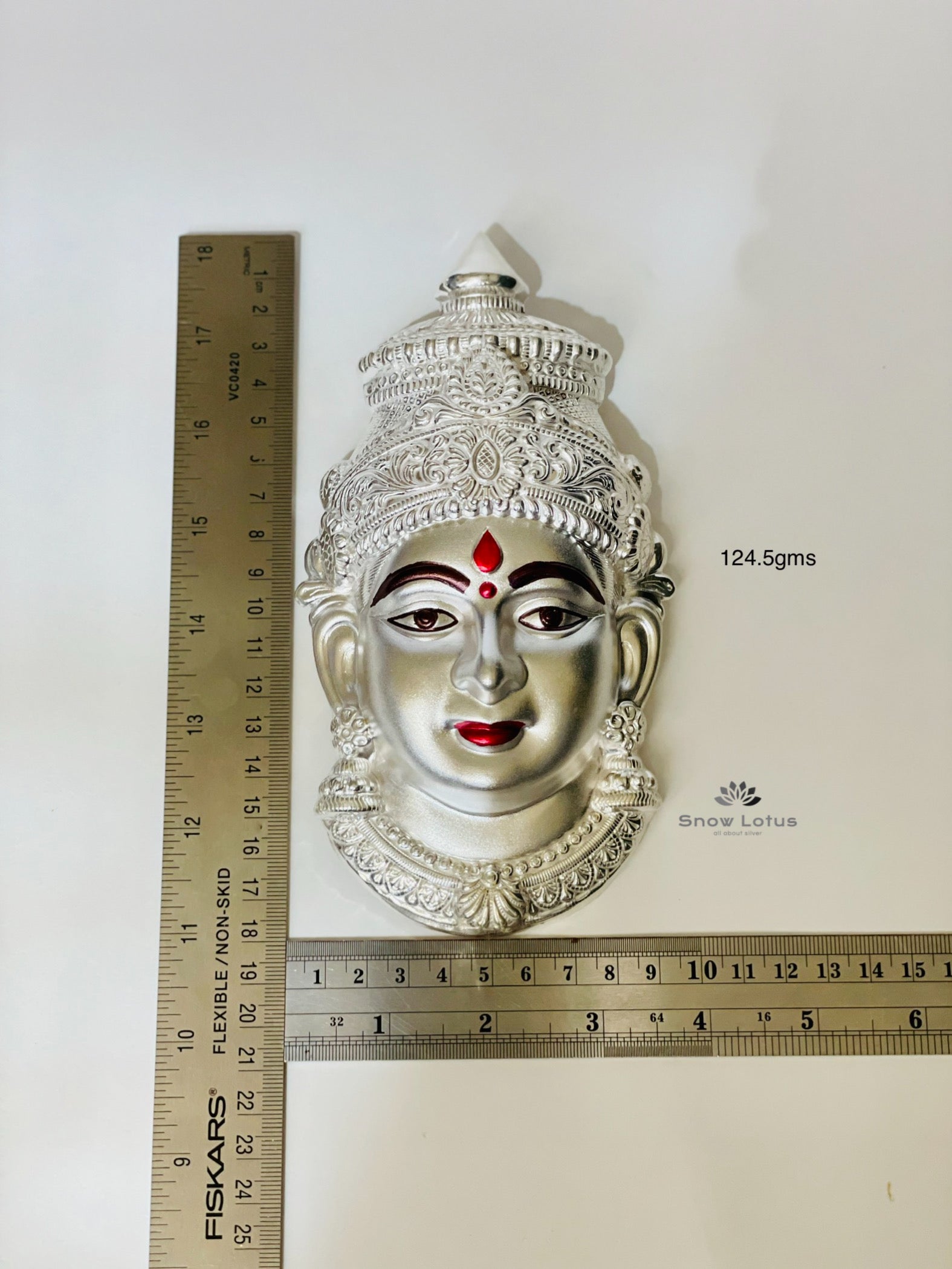 Silver Ammavaru with Highlights