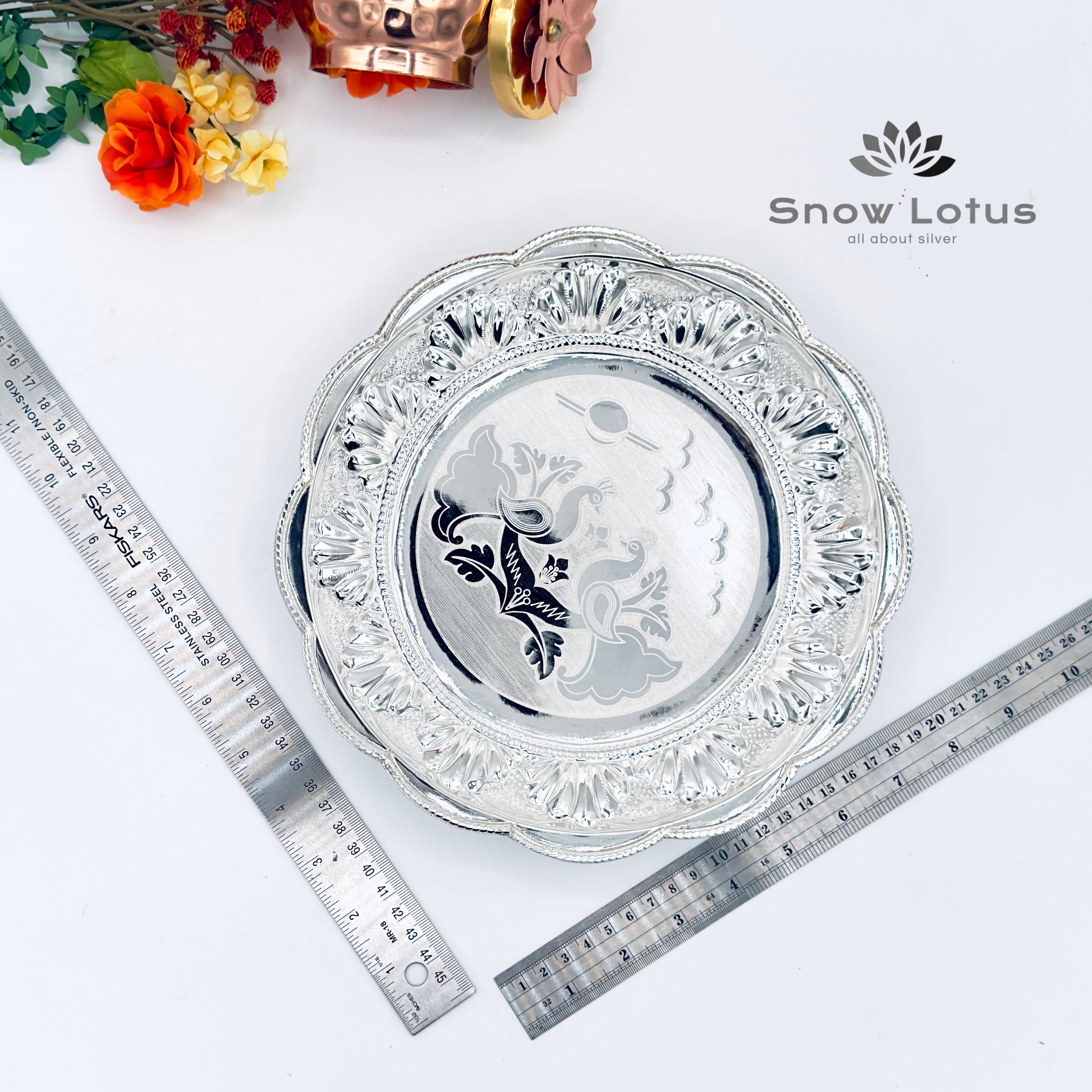 Pooja Plates (Nakshi)