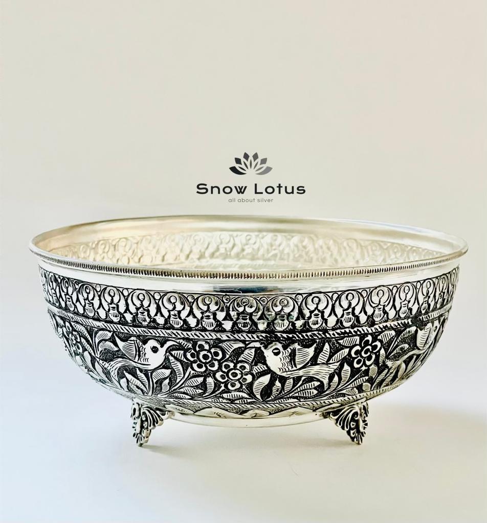 Antique Bowl with Legs