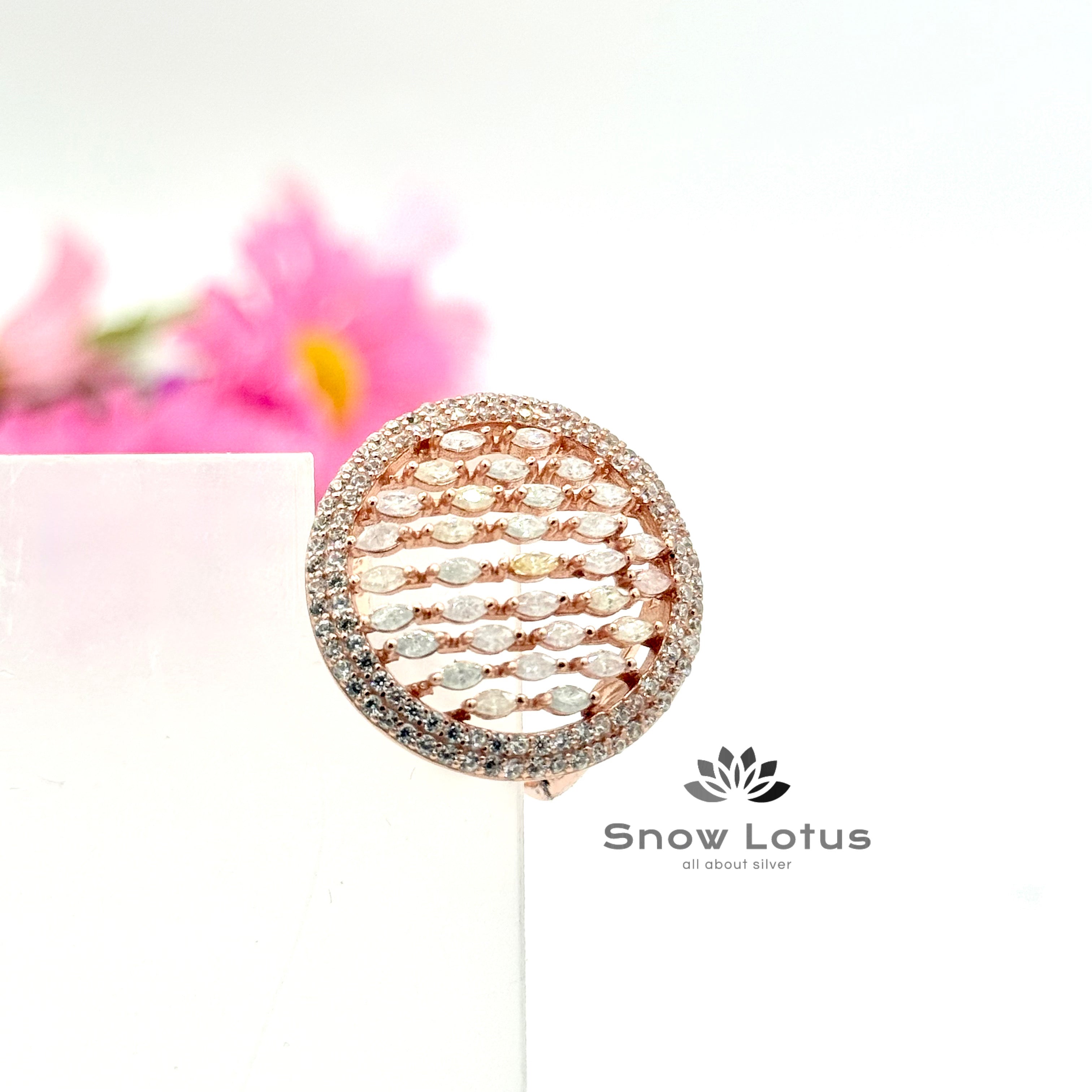 Chic Rosegold Finger Ring