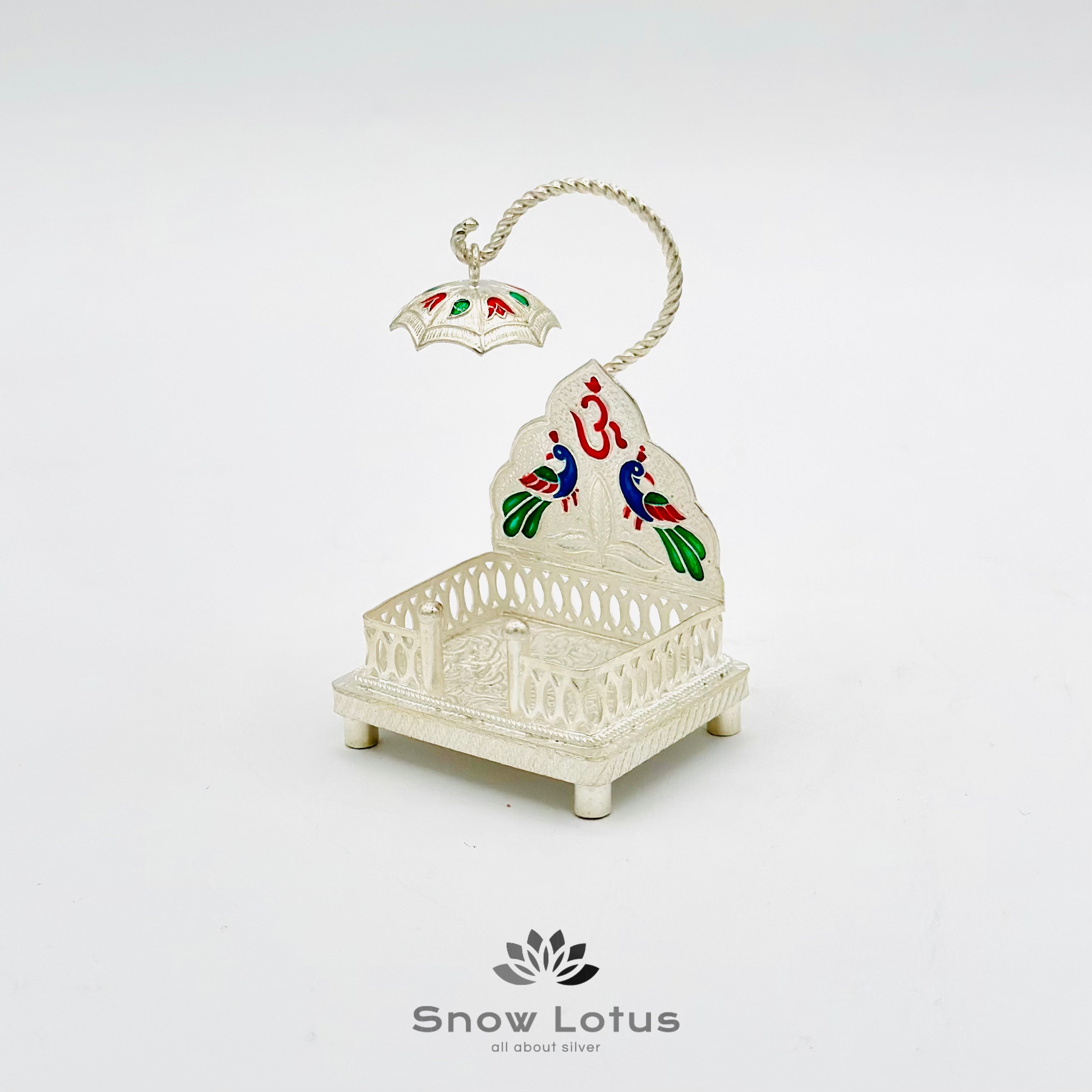 Mini Enamel Simhasanam (Small)