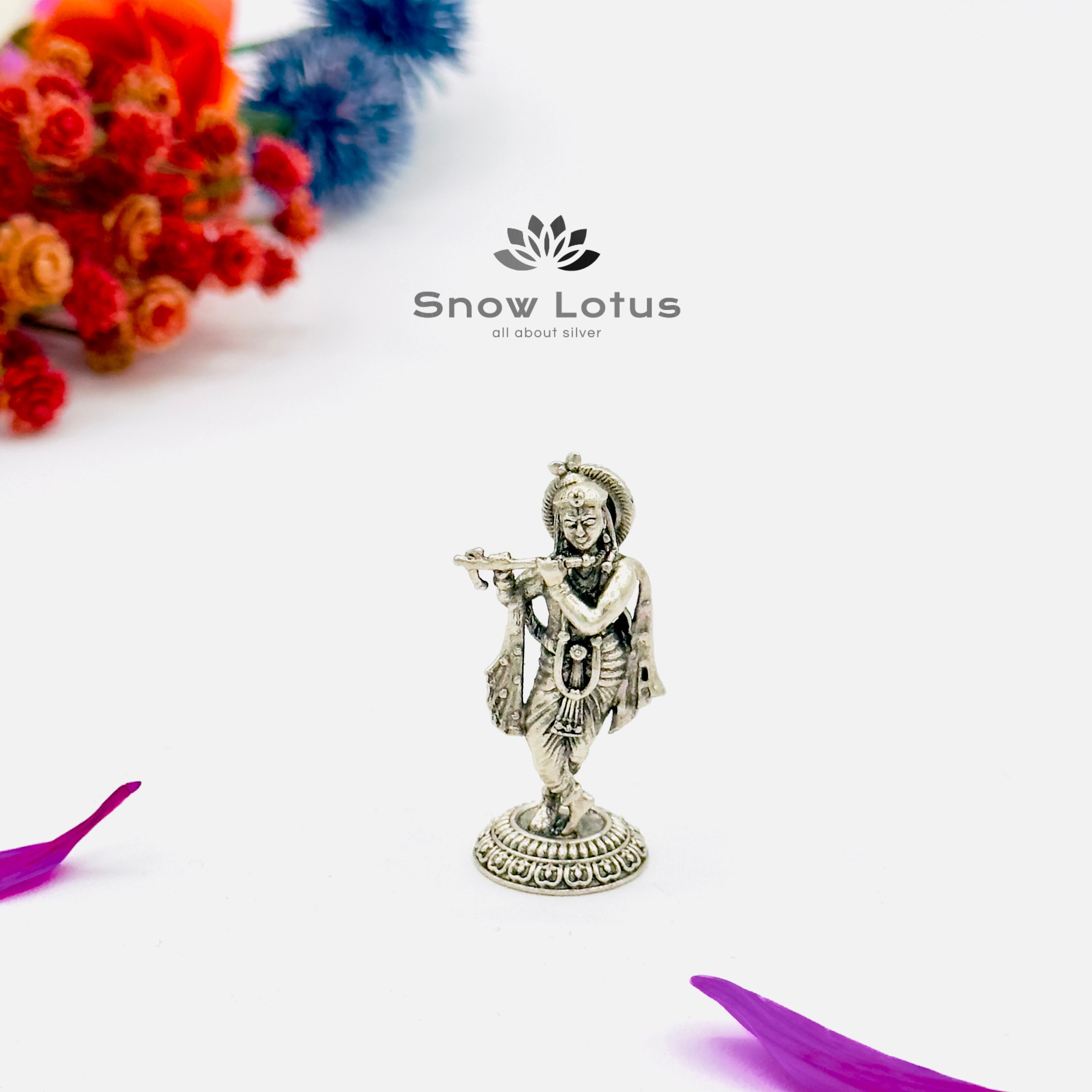 Antique Gopala Krishna 3D